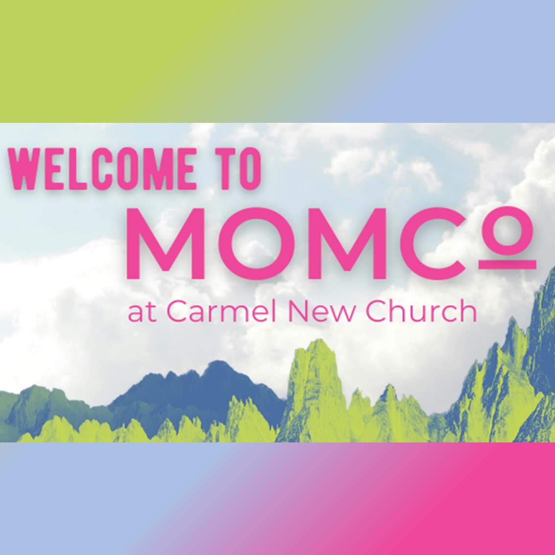 Invitation to join Momco at Carmel New Church