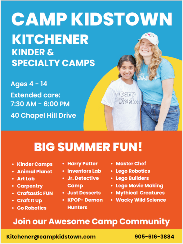 camp kids town flyer