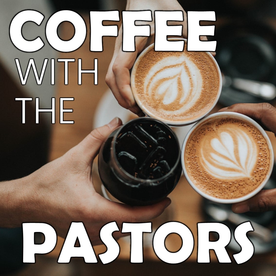 Carmel New Church coffee with the Pastors